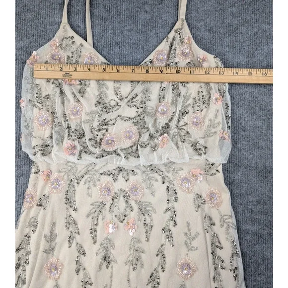 Adrianna Papell Maxi Dress Womens 2 Beaded Gown Floral Cottage Garden Fairy  Y2K is available for purchase on au PAY Market - Imported Goods Online  Store Co.Ltd. | au PAY Market -